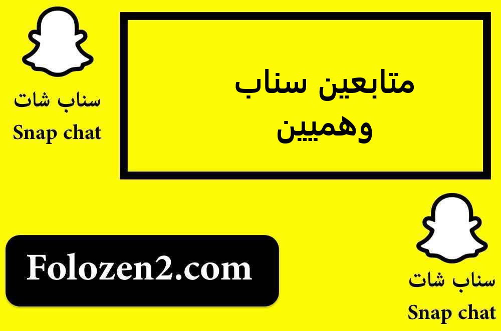 متابعين سناب وهميين
